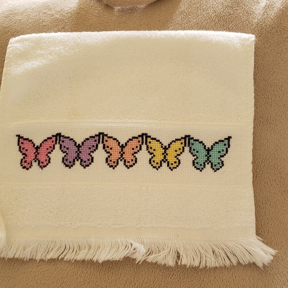 Butterfly Guest Towel